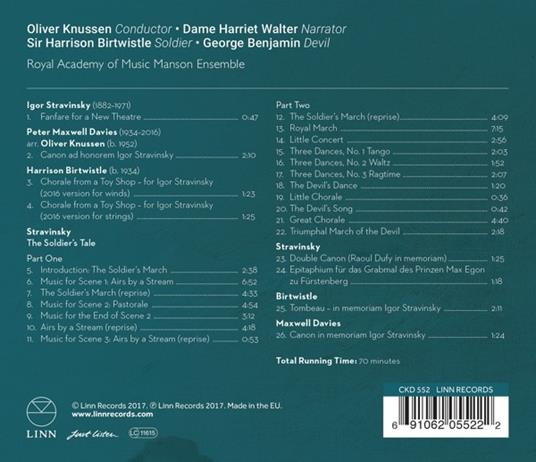 L'histoire Du Soldat - CD Audio di Igor Stravinsky - 2