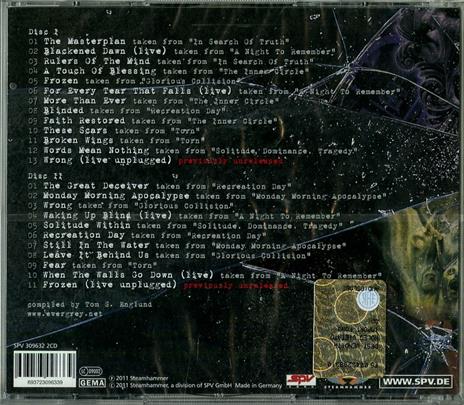 A Decade and a Half - CD Audio di Evergrey - 2