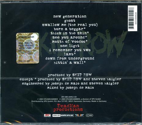 Thickskin - CD Audio di Skid Row - 2