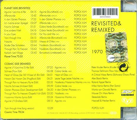 Revisited & Remixed 1970-1999 - CD Audio di Popol Vuh - 2