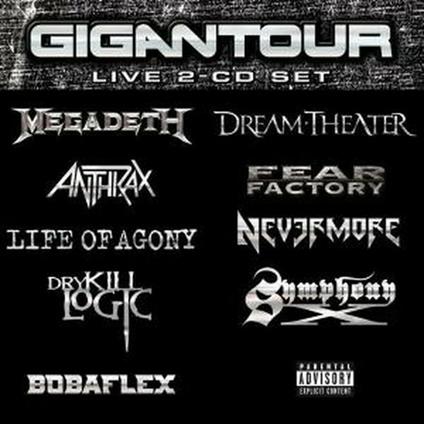 Gigantour - CD Audio