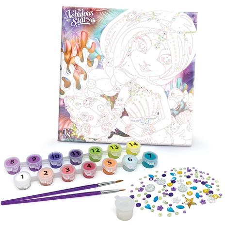 Set Pittura Su Tela Con I Numeri Nebulous Stars  Ns11422 - 2