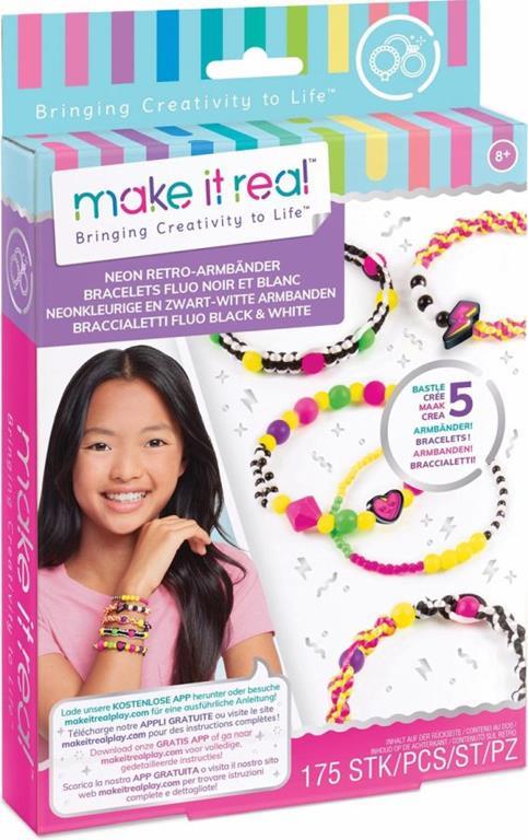 Make it Real MR1209 kit per fare gioielli per bambini - Make It Real -  Perline e gioielli - Giocattoli
