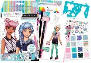 Blocco da Disegno Stilista: Fashion Design Pop Colori Pastello - 3
