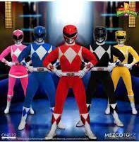 One:12 Collective Mmpr Deluxe Boxed Set
