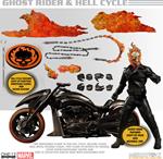 One:12 Collective Ghost Rider & Hell Cycle Set