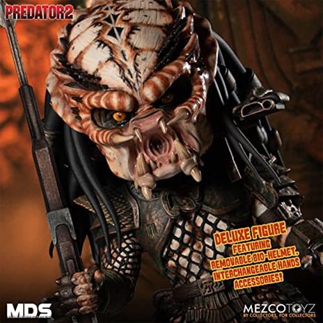 Mezco MDS Predator 2: Deluxe City Hunter Standard