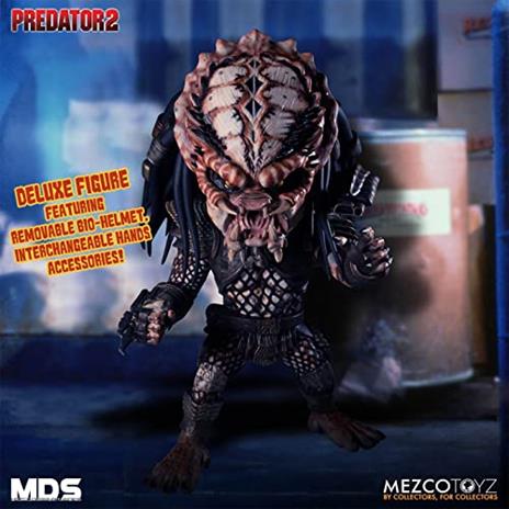 Mezco MDS Predator 2: Deluxe City Hunter Standard - 3