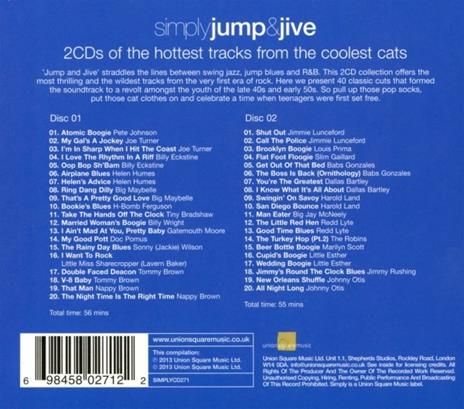 Simply Jump & Jive - CD Audio - 2