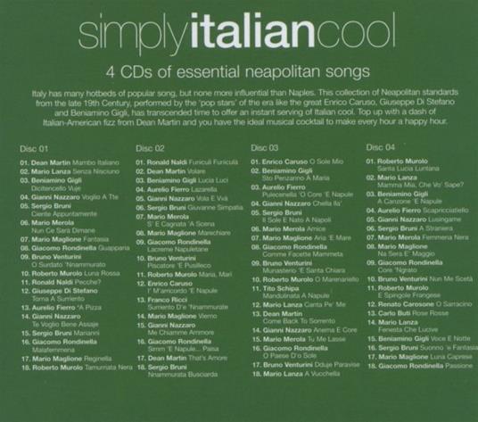 Simply Italian Cool - CD Audio - 2
