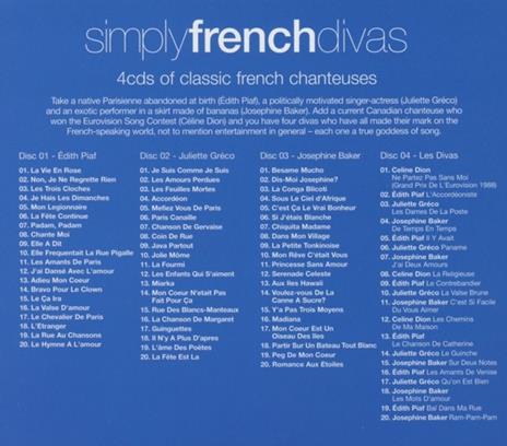 Simply French Divas - CD Audio - 2