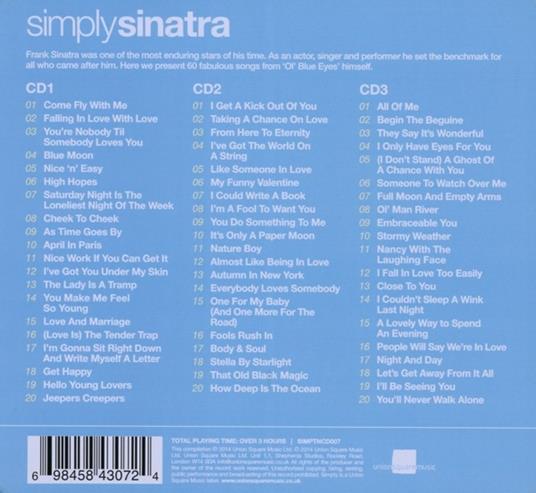 Simply Sinatra - CD Audio di Frank Sinatra - 2