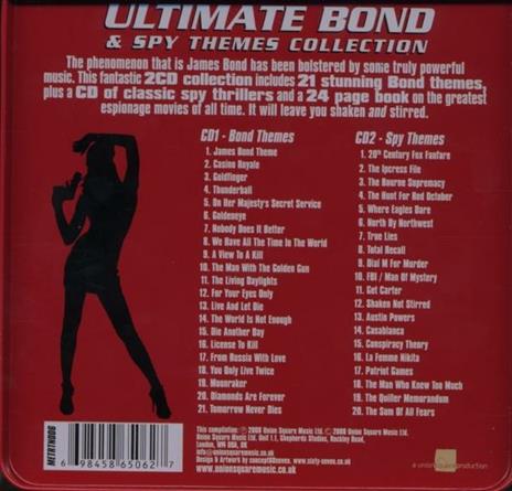 Ultimate Bond & Spy Themes Collection (Colonna sonora) - CD Audio - 2