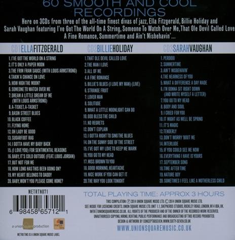 Jazz Divas - CD Audio di Ella Fitzgerald,Billie Holiday,Sarah Vaughan - 2
