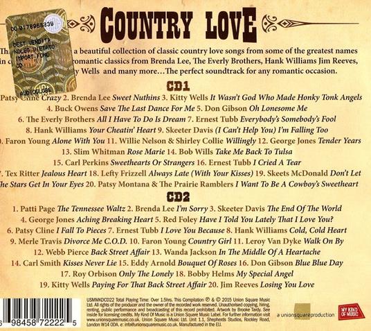 Country Love - CD Audio - 2