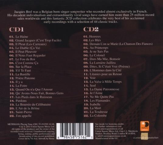 Ne me quitte pas - CD Audio di Jacques Brel - 2