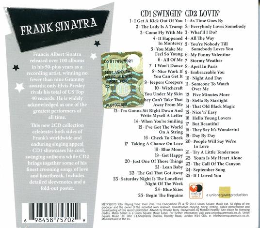 Lovin' & Swingin' All Night Long - CD Audio di Frank Sinatra - 2