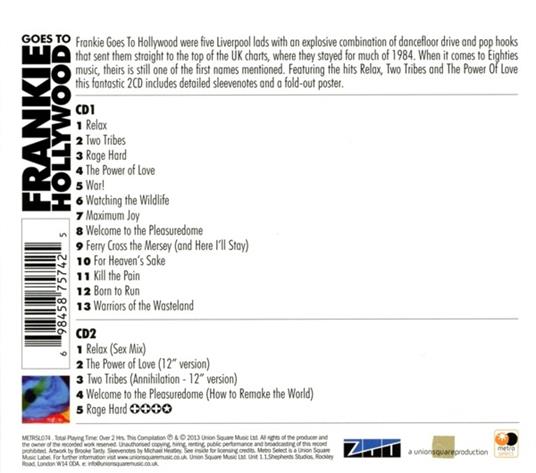 The Best of - CD Audio di Frankie Goes to Hollywood - 2