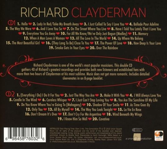 Essential Love Songs - CD Audio di Richard Clayderman - 2