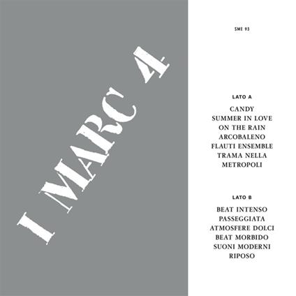 Silver Music - Vinile LP di Marc 4