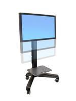 Ergotron Neo-Flex Mobile MediaCenter UHD Carrello multimediale Nero Pannello piatto