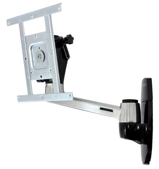 Ergotron LX HD Wall Mount Swing Arm 42" Alluminio supporto da parete per tv a schermo piatto