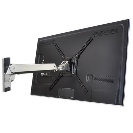 Ergotron Interactive Arm, VHD 60" Alluminio, Nero supporto da parete per tv a schermo piatto - 2