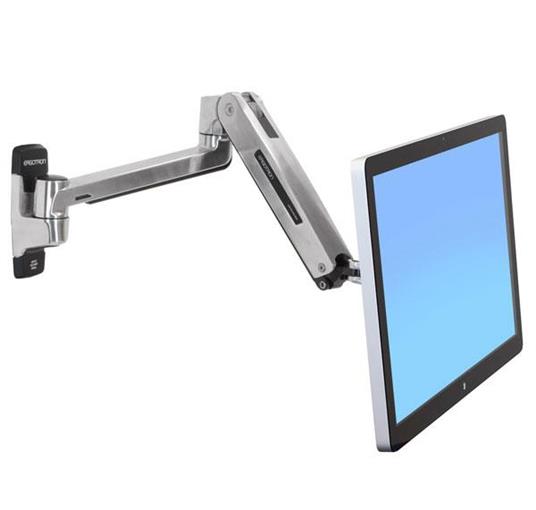 Ergotron LX HD Sit-Stand 46" Argento supporto da parete per tv a schermo piatto