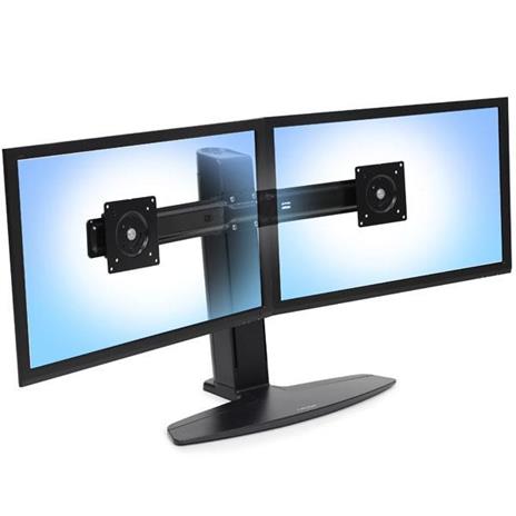Ergotron Neo Flex Dual Monitor Lift Stand 24.5" Nero - 2