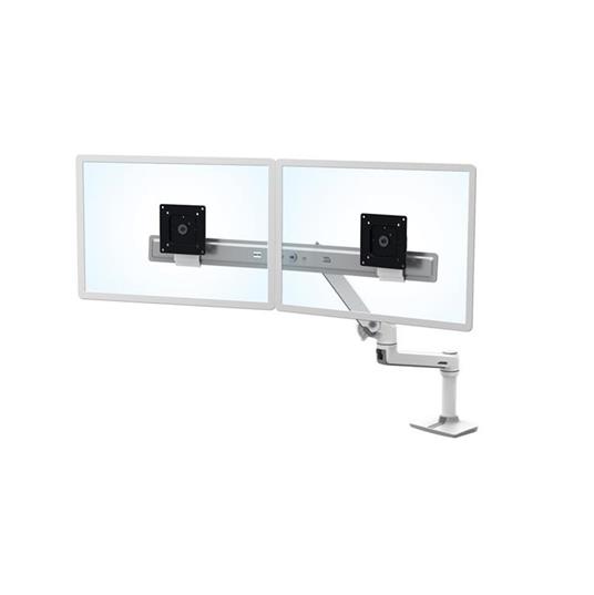 Ergotron LX Series Desk Dual Direct Arm 63,5 cm (25") Libera installazione Bianco