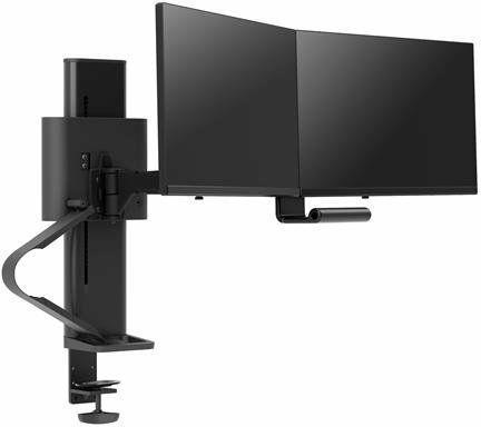 Ergotron TRACE 45-631-224 supporto da tavolo per Tv a schermo piatto 68,6 cm (27") Morsa Nero