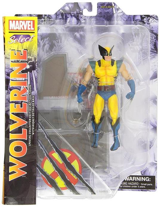 Wolverine Yellow Action Figure - 3