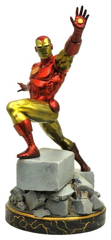 Marvel Premier Collection Pvc Statua Classic Iron Man 35 Cm Diamond Select - 2