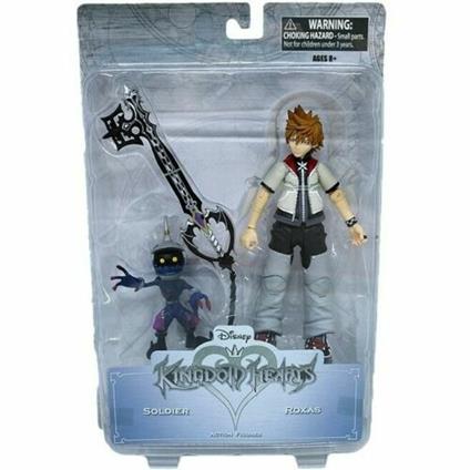 Kingdom Hearts Series 2 Roxas & Soldier Action Figures Diamond