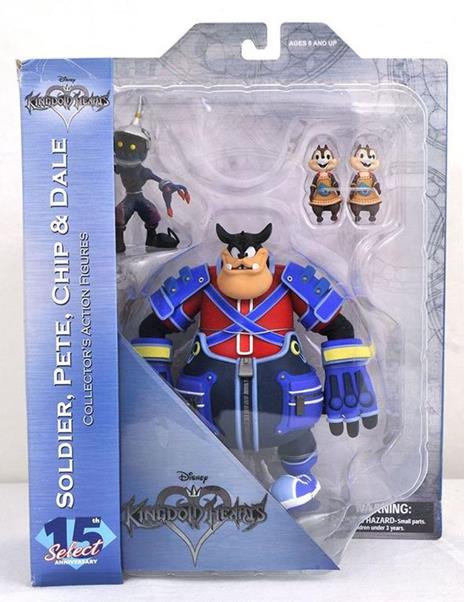 Kingdom Hearts Soldier Pete Chip And Dale Action Figure