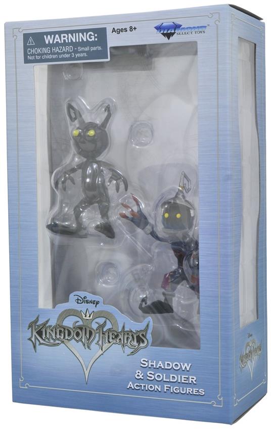 Kingdom Hearts Series 1.5 Shadow & Soldier Action Figures Diamond