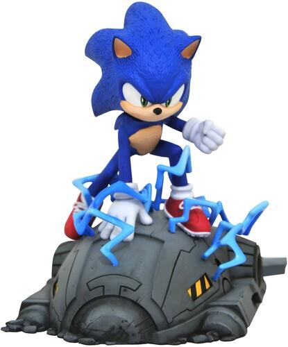 Sonic the Hedgehog Movie Gallery PVC Statue 1/6 Sonic 13 cm - 2