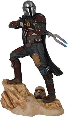 DIAMOND SELECT TOYS Figure- Star Wars Premier Collection The Mandalorian MK1 Statue, Multicolore, 5 inches