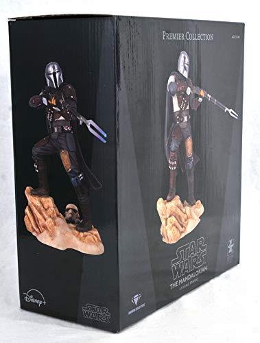 DIAMOND SELECT TOYS Figure- Star Wars Premier Collection The Mandalorian MK1 Statue, Multicolore, 5 inches - 3