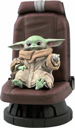 Diamond Select Star Wars The Mandalorian Child In Chair 1/2 Scale