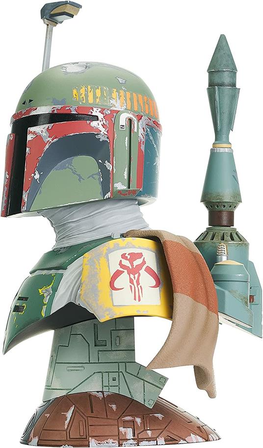 Star Wars Legends 3d Esb Boba Fett 1/2 Bust - 2