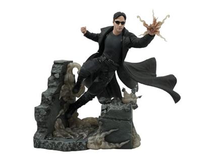 The Matrix Gallery Deluxe Pvc Statua Neo 25 Cm Diamond Select