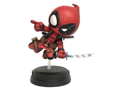 Marvel Animated Statua Deadpool (jumping) 18 Cm Gentle Giant