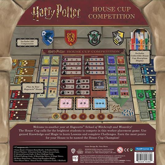 USAopoly Harry Potter: House Cup Competition Adulti e bambini Strategia - 2
