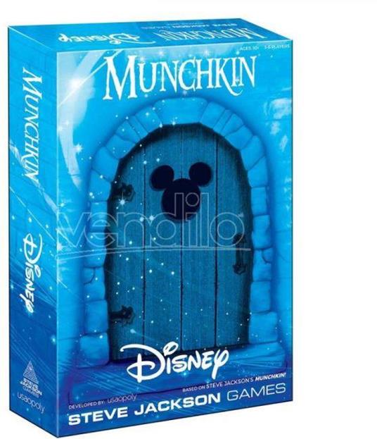 Munchkin Carte Gioco Disney *english Version* Usaopoly
