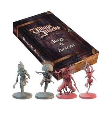 Village Attacks: Rage & Avarice. Gioco da tavolo
