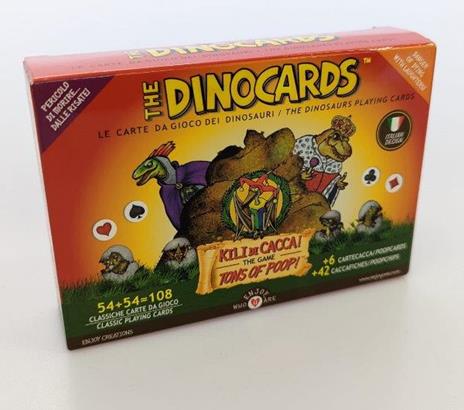 The Dinocards - Le Carte da Gioco dei Dinosauri [MULTILINGUA]