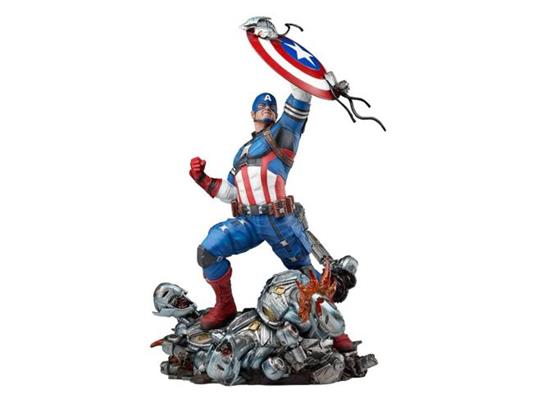 Marvel Future Revolution Statua 1/6 Captain America 38 Cm Pcs