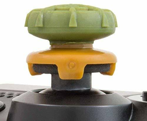 KontrolFreek FPS Freek® SNIPR per PlayStation 4 (PS4) e PlayStation 5 (PS5)  2 Performance Thumbsticks  2 Alti Convessi  Verde - 2