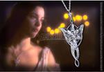 Il Signore Degli Anelli Pendant Arwen´s Evenstar (sterling Silver) Noble Collection